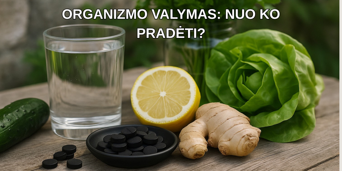 Organizmo valymas: nuo ko pradėti?